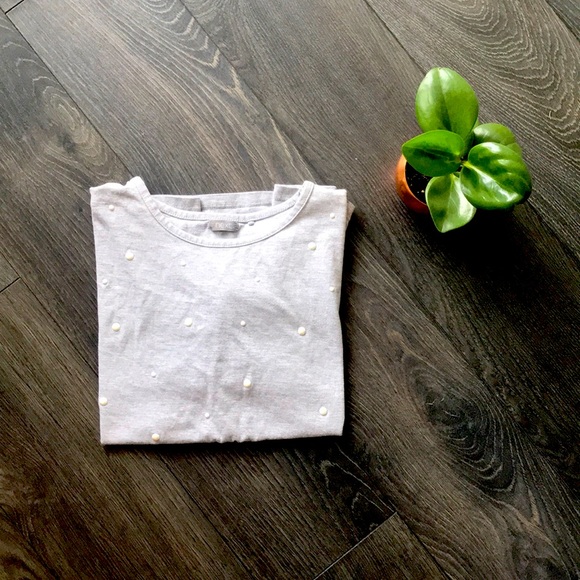 🐝 NEXT Pearl Gray Tee S - Picture 5 of 6